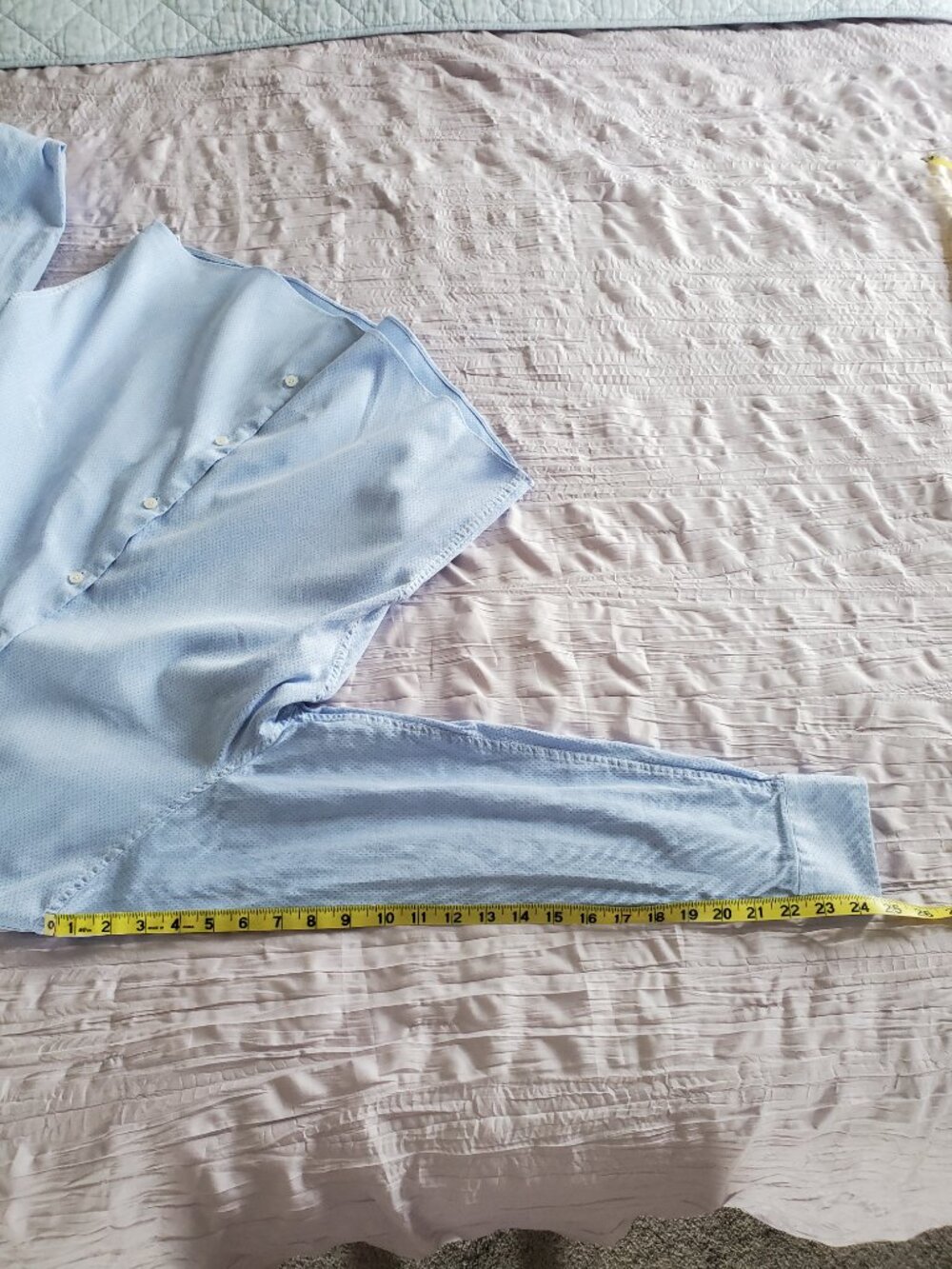 Upcycled Ruffed Collar Blouse - Picture 4 of 9